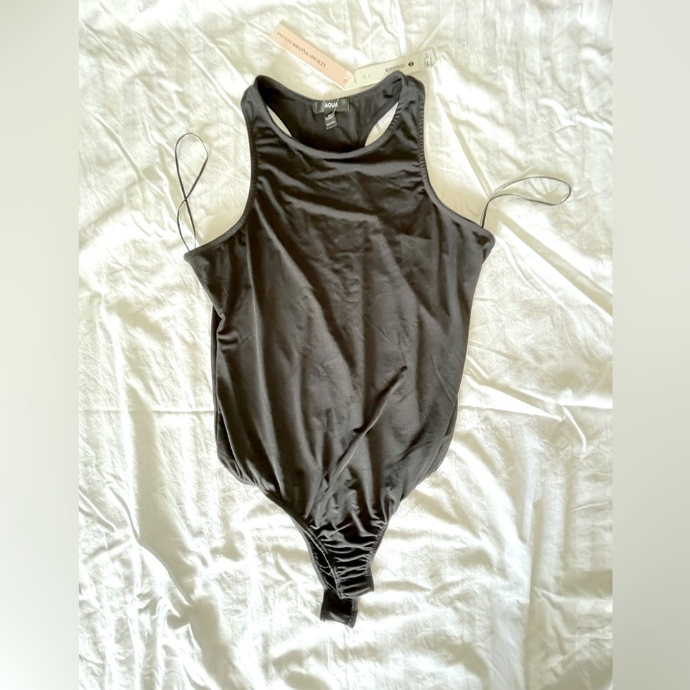 Aqua Mesh Bodysuit size M BNWT